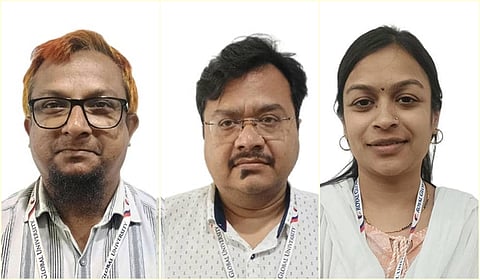 குவாஹாட்டி பல்கலைக்கழக பேராசிரியா்கள்