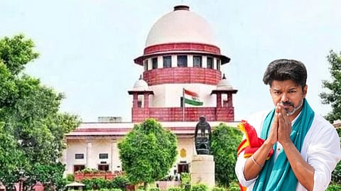 கரூர் பலி! உச்ச நீதிமன்றம் செல்ல விஜய் முடிவு?