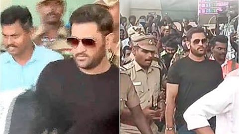 மதுரையில் ‘தல’ தோனி.
