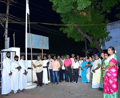 அறுப்பின் ஸ்தோத்திரப் பண்டிகை கொடியேற்றத்துடன் தொடக்கம்