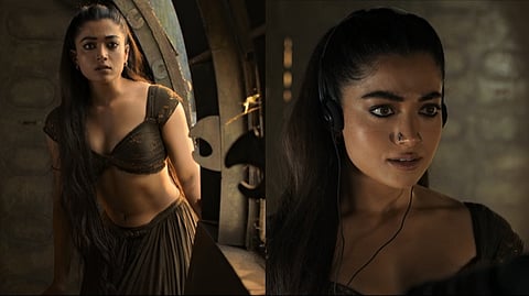 Rashmika Mandanna in the movie Thamma.