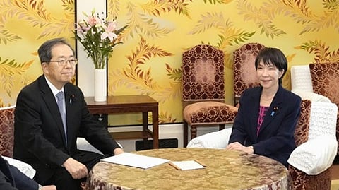ஜப்பானின் முதல் பெண் பிரதமருடன் உரையாடிய பிரதமா் மோடி - இருதரப்பு உறவை மேலும் வலுப்படுத்த ஒப்புதல்
