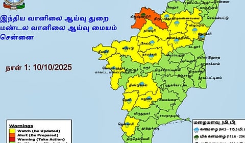 கனமழை எச்சரிக்கை