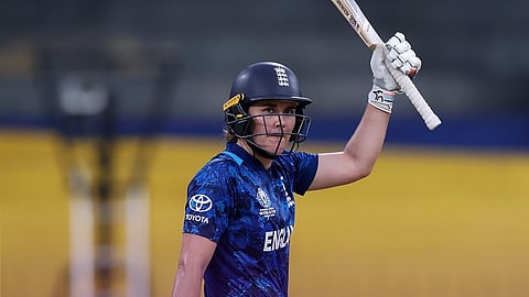 England captain Nat Shiver brunt