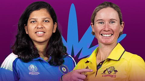 indian, aussie womens Team