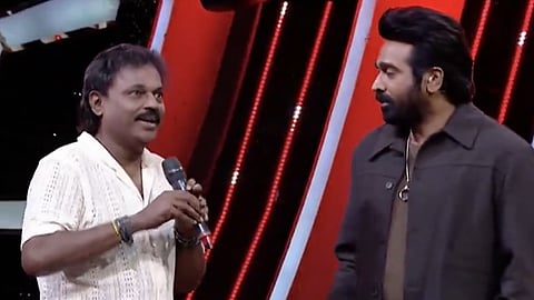 விஜய் சேதுபதியுடன் பிரவீன் காந்தி
