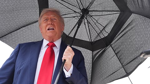 8 போா்களை 10 மாதங்களில் நிறுத்தினேன்: டிரம்ப்