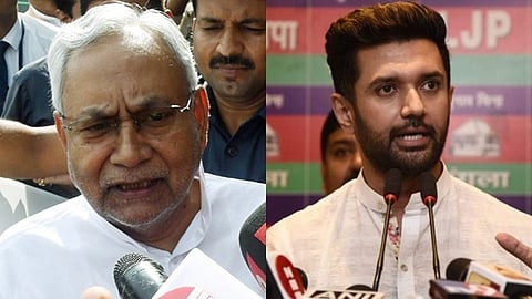 நிதீஷ் குமார் - சிராக் பாஸ்வான்