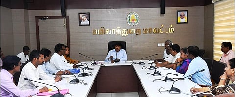 வடகிழக்குப் பருவமழை முன்னேற்பாட்டுப் பணிகள் ஆய்வு