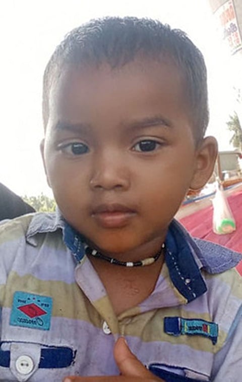 கடத்தப்பட்ட பெண் குழந்தை வந்தனா.