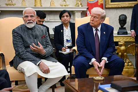 பிரதமர் நரேந்திர மோடி, அமெரிக்க அதிபர் டொனால்ட் டிரம்ப்