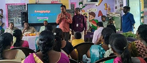 ஊராட்சி ஒன்றிய பள்ளியில் உணவுத் திருவிழா