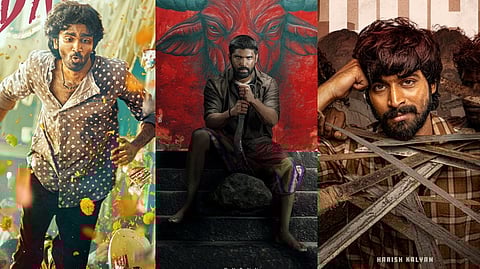 dude, bison, diesel film posters.