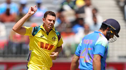Hazlewood wicket