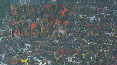 Fans of Malappuram FC.