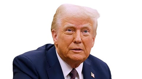 அமெரிக்க அதிபா் டொனால்ட் டிரம்ப்