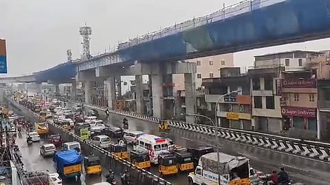 சென்னையில் வாகன நெரிசல்