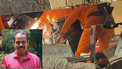 நிலச்சரிவில் சிக்கி பலியானவர்.