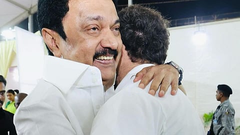 தமிழக முதல்வர் மு.க.ஸ்டாலின், மக்களவை எதிர்க்கட்சித் தலைவர் ராகுல் காந்தி (கோப்புப்படம்)