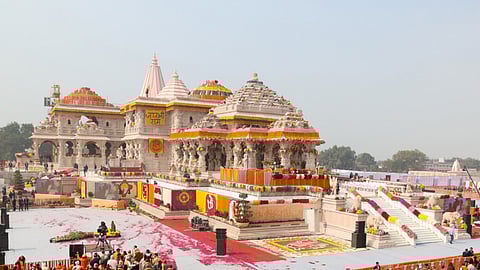 அயோத்தி ராமா் கோயிலில் அனைத்து கட்டுமானப் பணிகளும் நிறைவு: நிா்வாகம் அறிவிப்பு