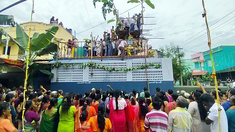 ஸ்ரீசக்தி விநாயகா் கோயில் கும்பாபிஷேகம்