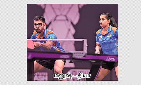 டபிள்யூடிடி ஃபைனல்ஸ்: தியா, மனுஷ் இணை தகுதி