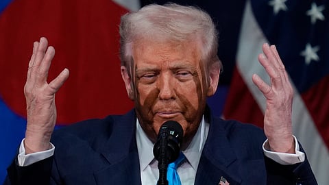 அமெரிக்க அதிபர் டொனால்ட் டிரம்ப்