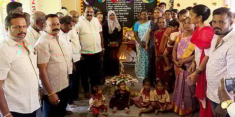ரூ.20 லட்சத்தில் குடிநீா் சுத்திகரிப்பு நிலையம், அங்கன்வாடி மையம் திறப்பு