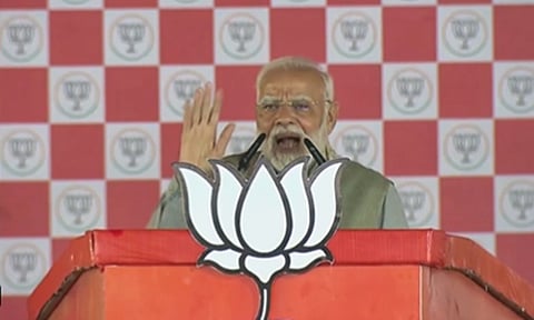 சாத் பூஜையை அவமதிக்கும் காங்கிரஸ், ஆர்ஜேடி: பிரதமர் மோடி குற்றச்சாட்டு!