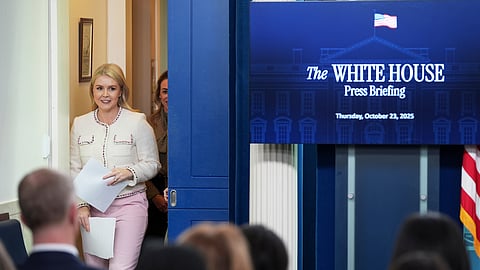 கரோலின் லியாவிட் வெள்ளை மாளிகையில்