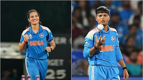 ரேணுகா சிங், கிராந்தி கௌடு.