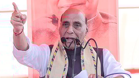 மத்திய பாதுகாப்புத் துறை அமைச்சர் ராஜ்நாத் சிங்