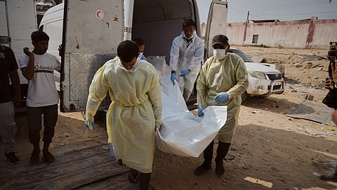 இஸ்ரேல் ஒப்படைத்த பாலஸ்தீனர் உடல்களின் எண்ணிக்கை 285 ஆக அதிகரித்துள்ளது