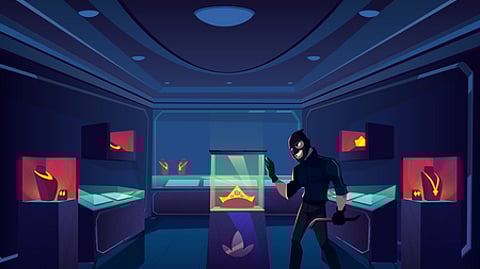 தாராபுரம் அருகே வயதான தம்பதியைத் தாக்கி 7 பவுன் நகை, ரூ.1 லட்சம் கொள்ளை