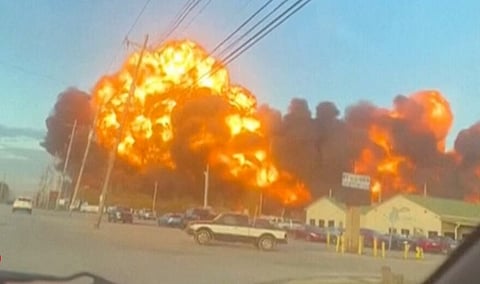 சரக்கு விமானத்தில் தீ