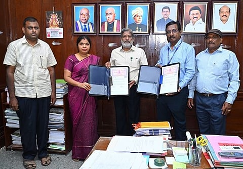 அண்ணாமலைப் பல்கலை.யில்
கப்பல் அறிவியல் துறை டிப்ளமோ படிப்பு தொடங்க புரிந்துணா்வு ஒப்பந்தம்