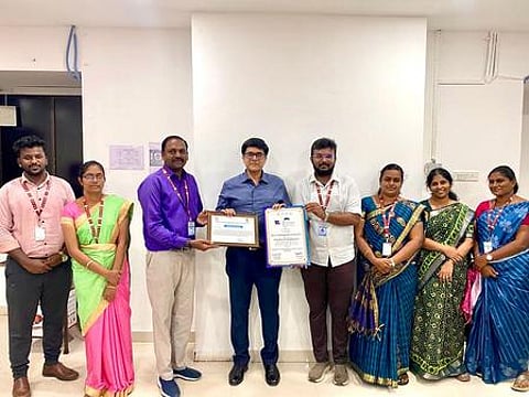 விநாயக மிஷன் அலைடு ஹெல்த் சயின்ஸ் கல்லூரிக்கு விருது