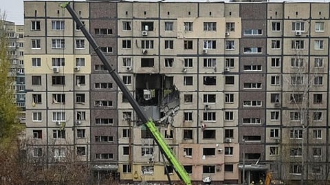 உக்ரைன் ரஷிய தாக்குதலில் 4 போ் பலி