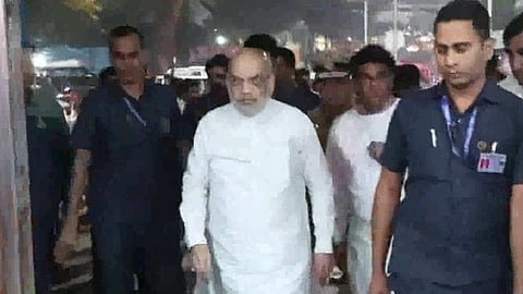 delhi Car blast Amit Shah meets the injured
