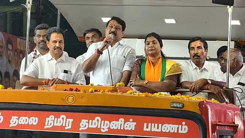 பாஜக மாநில தலைவா் நயினாா் நாகேந்திரன்