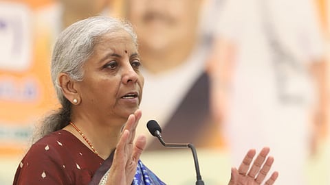 நிதியமைச்சர் நிர்மலா சீதாராமன்