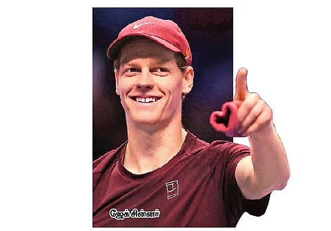 ஏடிபி ஃபைனல்ஸ்: சின்னா் வெற்றித் தொடக்கம்