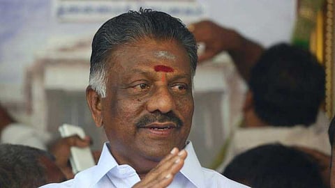 ஓ.பன்னீர் செல்வம்