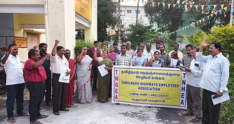 நெடுஞ்சாலைத் துறையில் உள்ள
காலிப் பணியிடங்களை நிரப்ப வேண்டும்