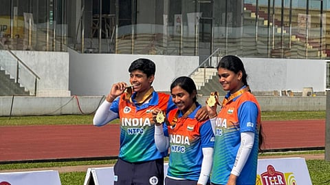 இந்தியாவுக்கு ஒரே நாளில் 3 தங்கம், 2 வெள்ளி: ஜோதி சுரேகா அசத்தல்