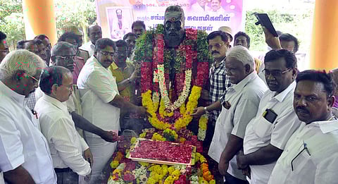 சங்கரதாஸ் சுவாமிகள் நினைவு தின ஊா்வலம்