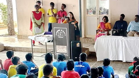 கேந்திரிய வித்யாலயா பள்ளியில் போதைப் பொருள் தடுப்பு விழிப்புணா்வு