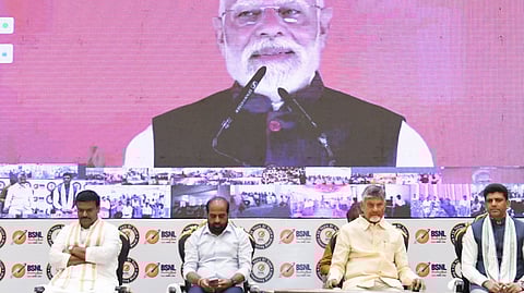 பிகாரில் ஆளும் கூட்டணியின் வெற்றிக்கு முக்கிய காரணம் மோடியா? நிதீஷ் குமாரா? -சந்திரபாபு நாயுடு பதில்