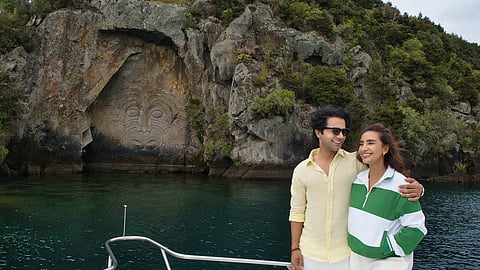 பாலிவுட் நடிகர்கள் ராஜ்குமார் ராவ் - பத்ரலேகா