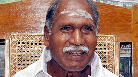 என்.ஆர். காங்கிரஸ் தலைவரும் புதுவை முதல்வருமான என்.ரங்கசாமி